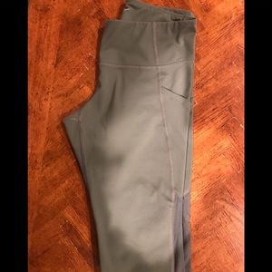 Long Old Navy Athletic Pant, Kakki Green, M
